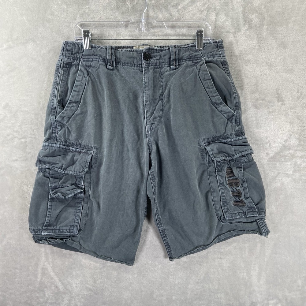 American Eagle Shorts men's 30 Baggy Cargo Skater 11" Inseam Y2K Vintage 2000s